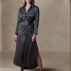 Banana Republic Women’s Muse Silk shirt dress sz XS